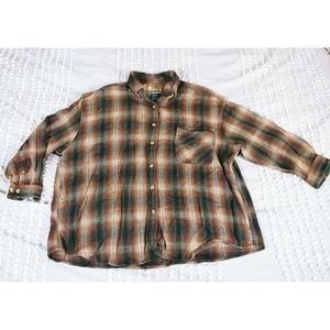 Women’s Expresss Plaid Top Baggy Long Sleeve